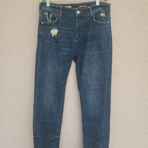 Pilcro and the Letterpress by Anthropologie Womens High Rise Slim Jeans Sz 26 - Picture 1 of 9